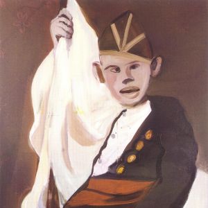 Standard-Bearer, 1995 - oil on canvas - 122 x 116 cm