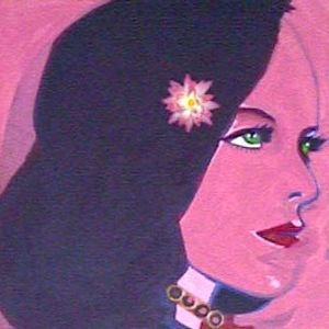 Romy, 2000 - acrylic on canvas - 70 x 100 cm