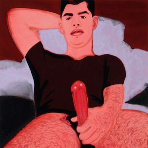 Rubber, 2000 - acrylic on canvas - 150 x 150 cm