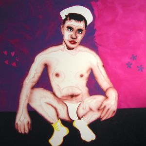 Querelle, 2003 - acrylic on canvas - 200 x 200 cm