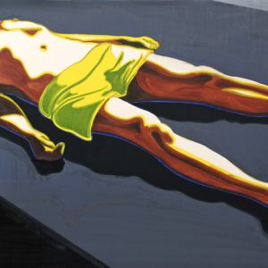 Descent from the Cross, 2007 - oil on canvas - ca 100 x 220 cm