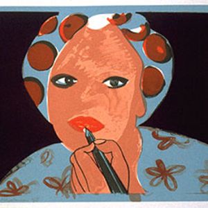 Romy, 1998 - silkscreen print - ca 40 x 60 cm